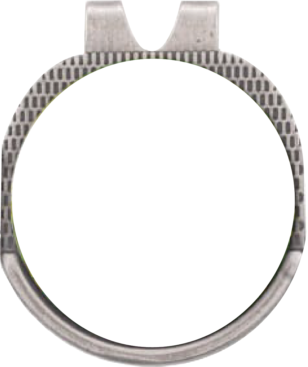 CUSTOM Silver Hat Clip with Golf Ball Marker