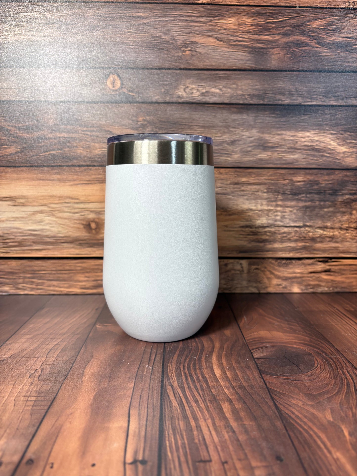 16 oz stemless wine glass