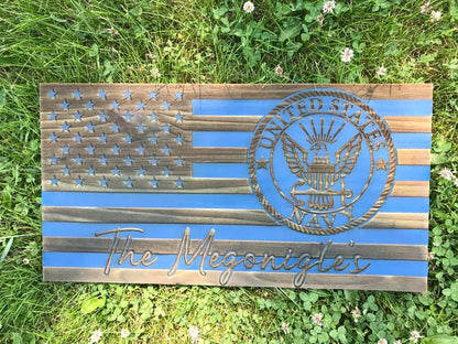 Laser Engraved Flags