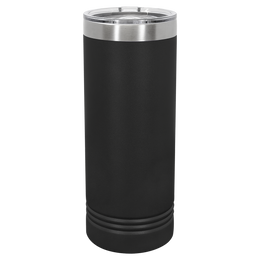 22 oz personalized tumbler in Black