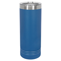 22 oz personalized tumbler in Blue