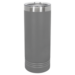 22 oz personalized tumbler in Gray