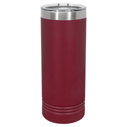 22 oz personalized tumbler in Maroon