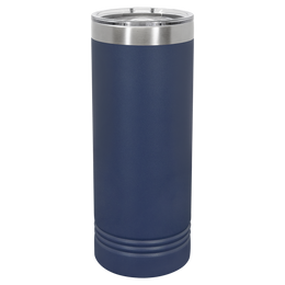 22 oz personalized tumbler in Navy