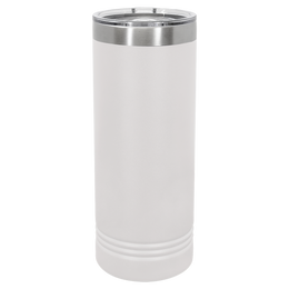 22 oz personalized tumbler in White
