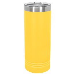 22 oz personalized tumbler in Yellow