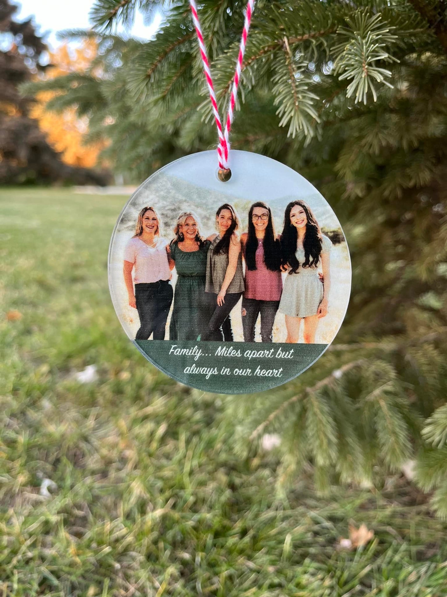 Family Ornament - Custom UV Printed