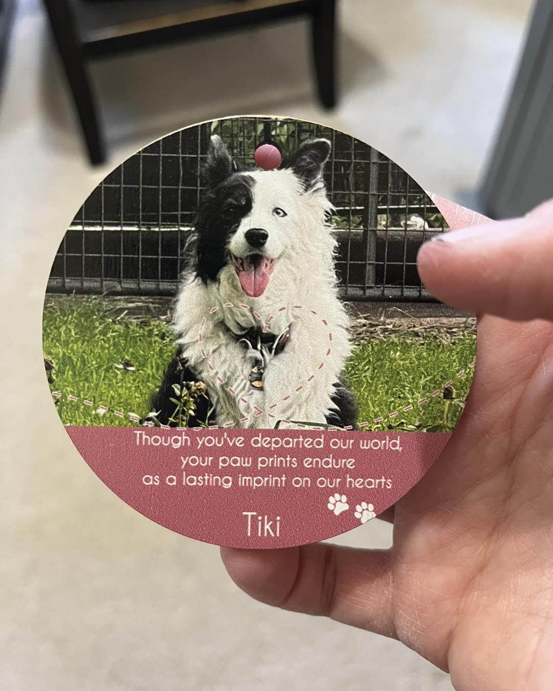 Pet Memory Ornament