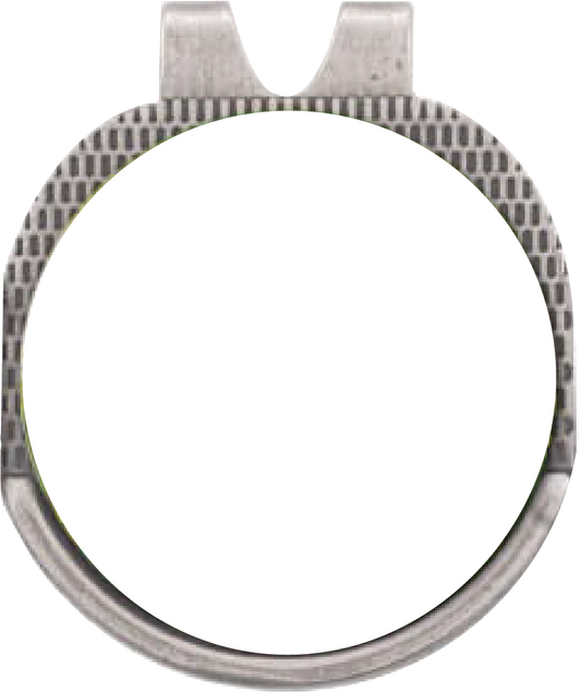 CUSTOM Silver Hat Clip with Golf Ball Marker