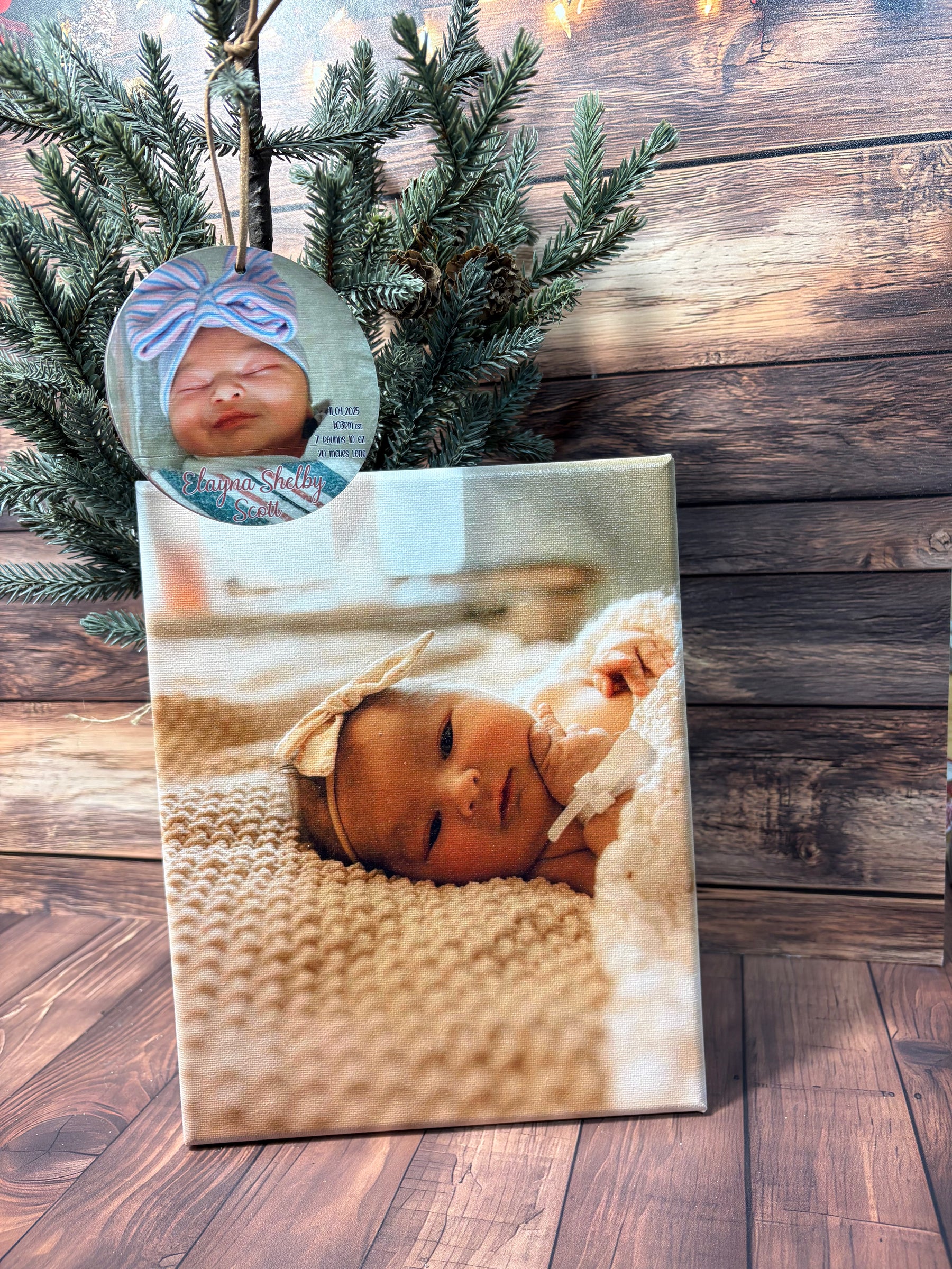 The Bundle Canvas & Ornament Bundle