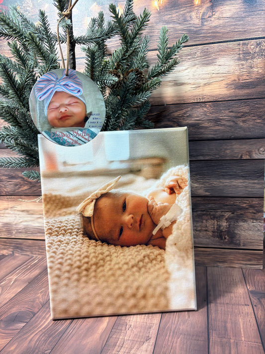The Bundle Canvas & Ornament Bundle
