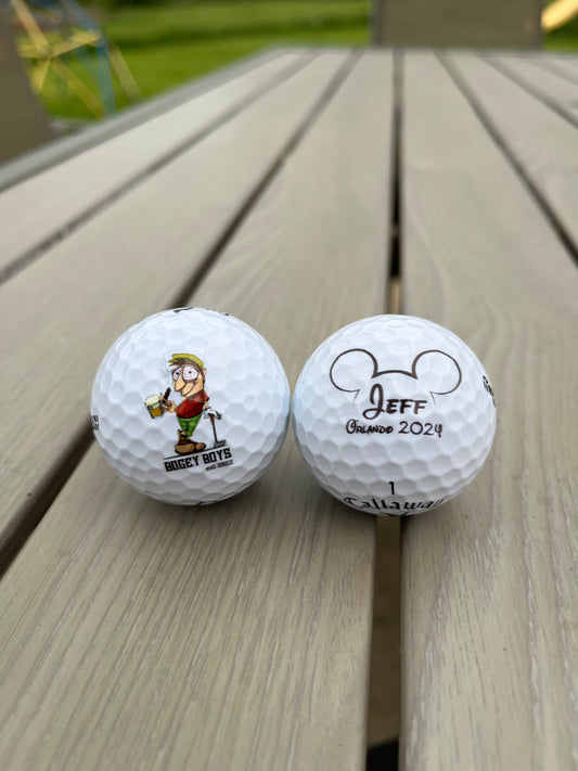 Custom Golf Ball Price Per Ball