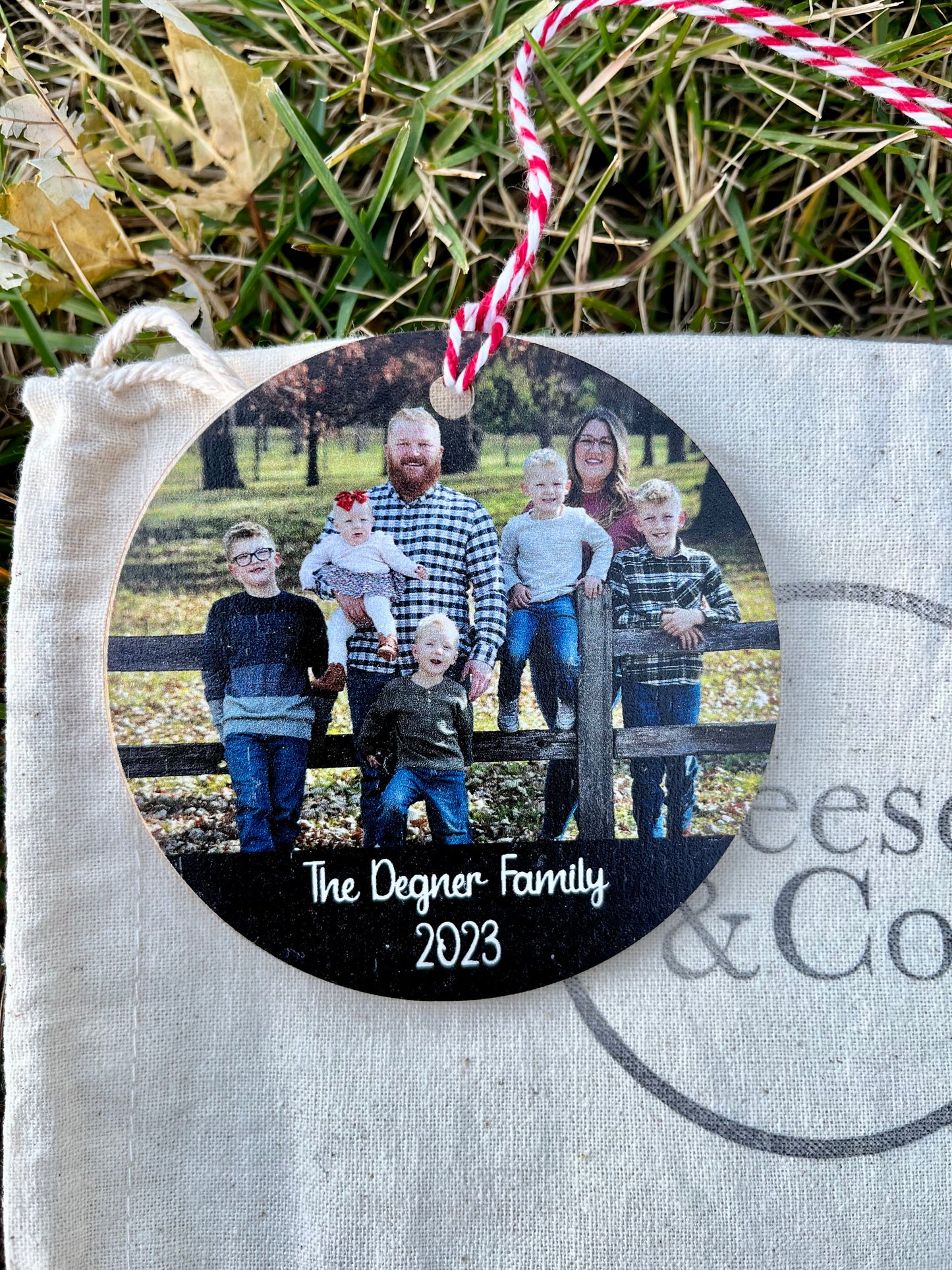 Family Ornament - Custom UV Printed