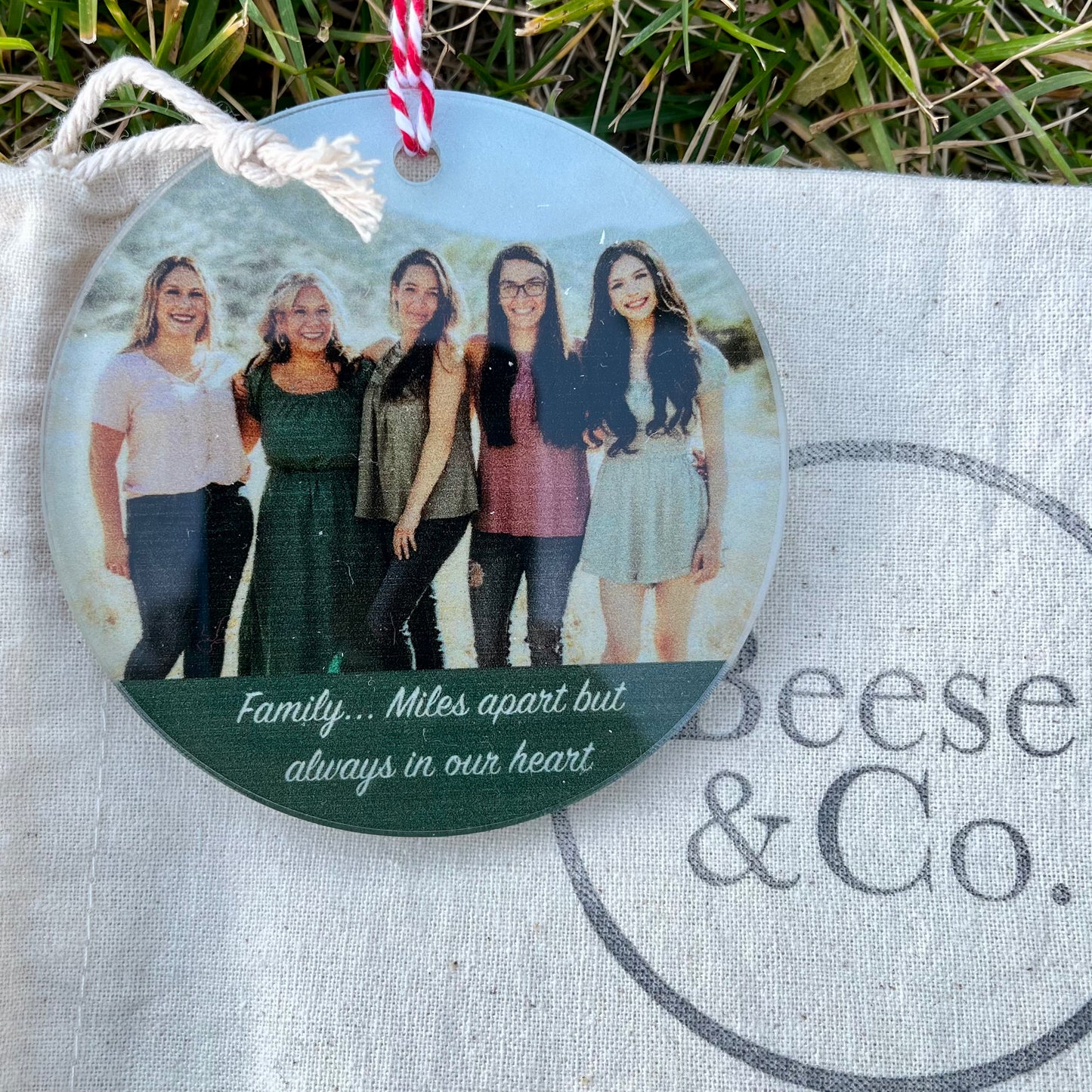 Family Ornament - Custom UV Printed