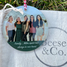 Family Ornament - Custom UV Printed