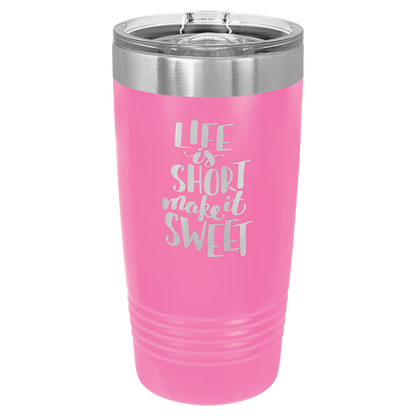 Custom 20 oz Laser Engraved Tumbler