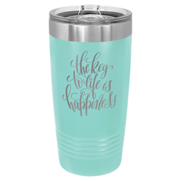 Custom 20 oz Laser Engraved Tumbler