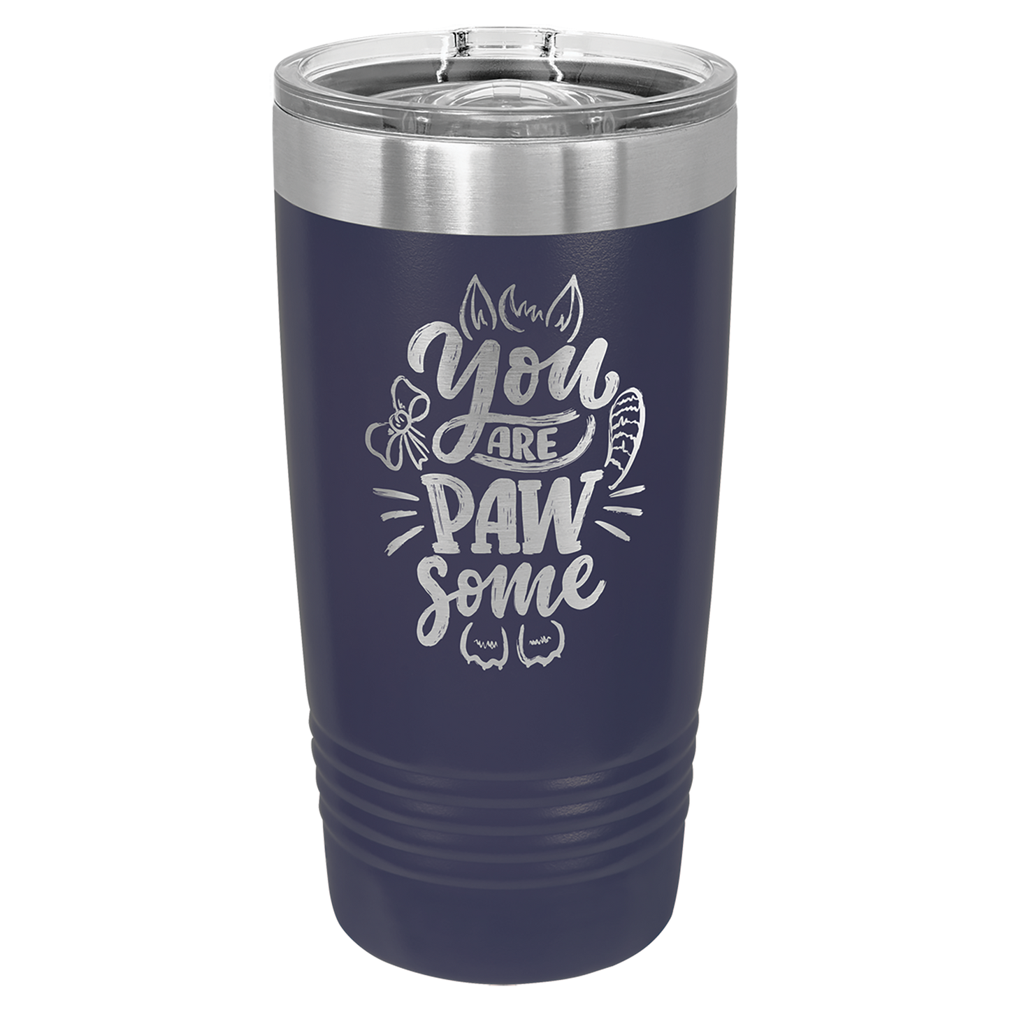Custom 20 oz Laser Engraved Tumbler