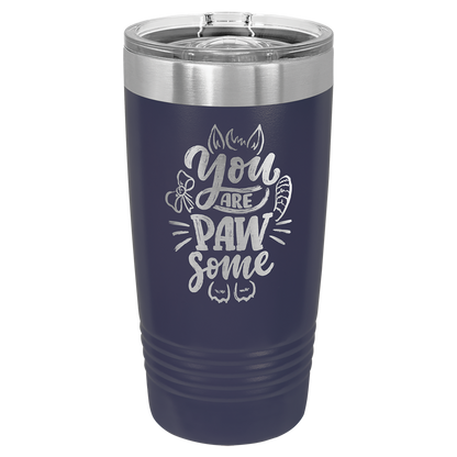 Custom 20 oz Laser Engraved Tumbler