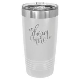 Custom 20 oz Laser Engraved Tumbler