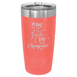 Custom 20 oz Laser Engraved Tumbler
