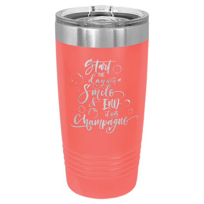 Custom 20 oz Laser Engraved Tumbler