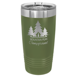 Custom 20 oz Laser Engraved Tumbler