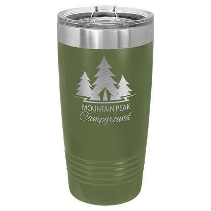 Custom 20 oz Laser Engraved Tumbler