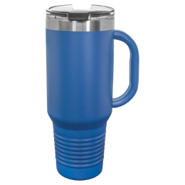 40 oz tumbler with handle and locking lid