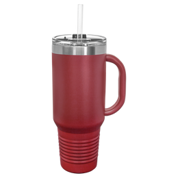 40 oz Tumbler with Handle & Locking Lid