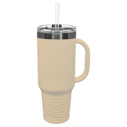 40 oz Tumbler with Handle & Locking Lid