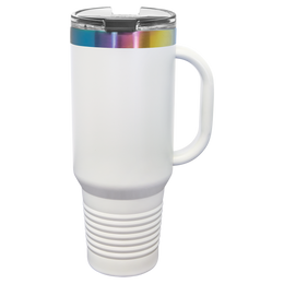 40 oz Tumbler with Handle & Locking Lid