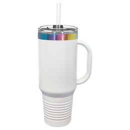 40 oz Tumbler with Handle & Locking Lid
