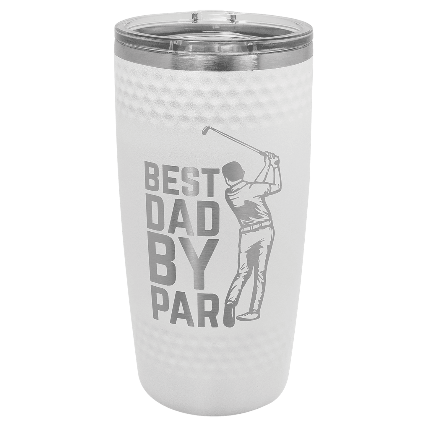 Golf Ball Tumbler - laser engraved or Uv Printed options