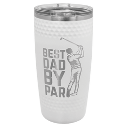 Golf Ball Tumbler - laser engraved or Uv Printed options