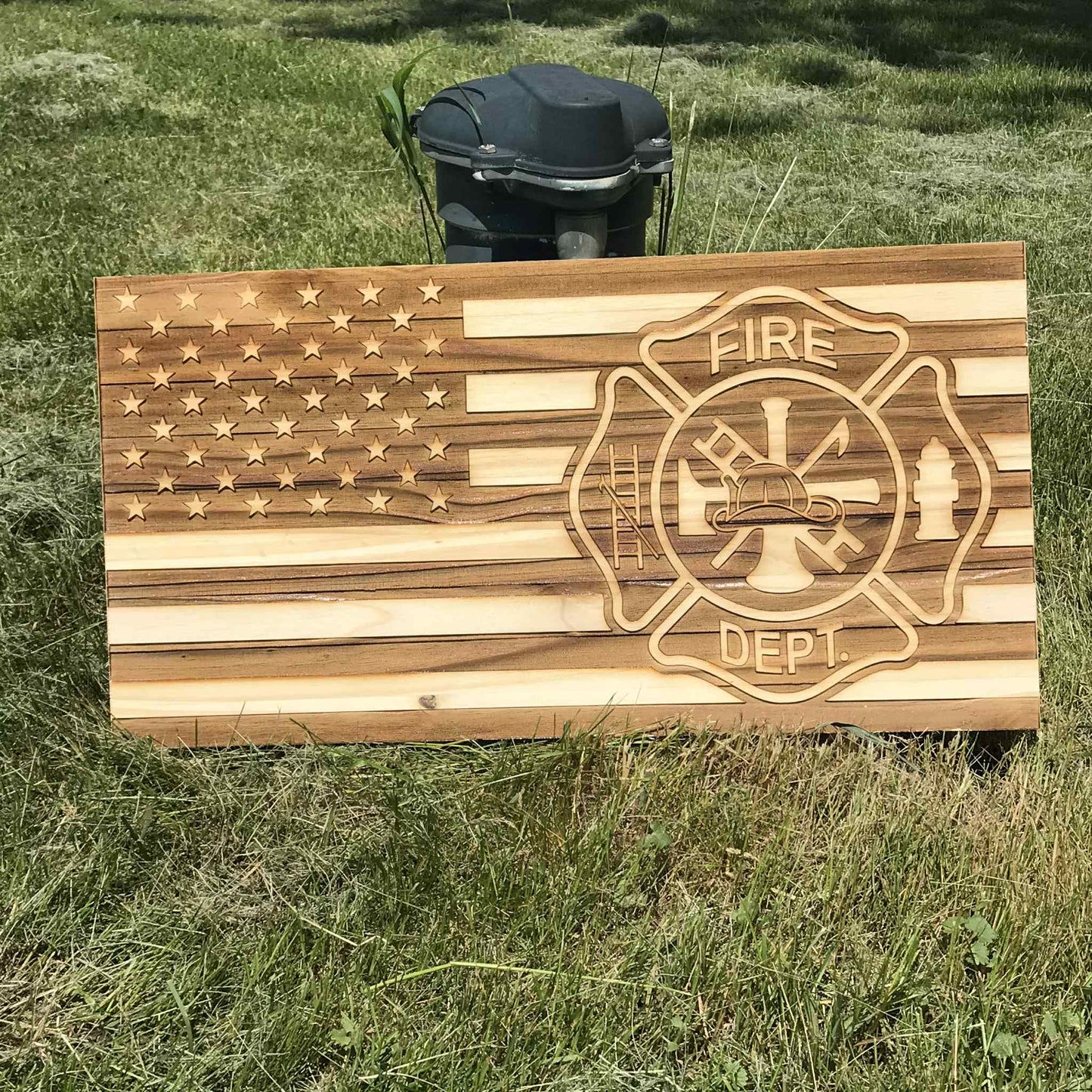 Laser Engraved Flags